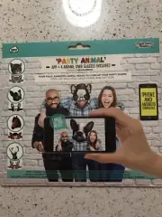 PARTY ANIMAL Photo Prop Glasses / Masks Download the APP by NPW NEW