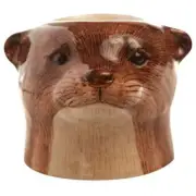 Otter Face Egg Cup Ceramic Egg Cup Quail Ceramics
