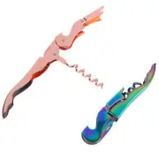 Double Hinge Corkscrew Professional Waiter Beer Bottle Opener CR