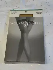 Vintage Thigh High Nylons Jaclyn Smith Silky Sheer Leg & Toe Size C Almost Bare