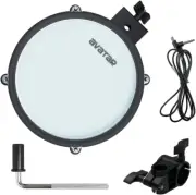 Dual-Zone Mesh Head Snare/Tom Pad Bundle for Electronic Drum Set, 8 Inch