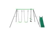 Lifespan Hurley 2 Metal Swing Set with Slide