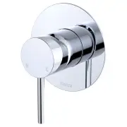 Kaya Wall Mixer, Large Rnd Plate