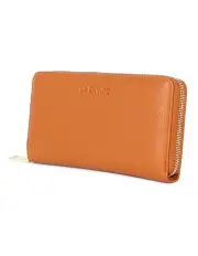 [emerge Woman] Eva Vegan Wallet in Tan Brown