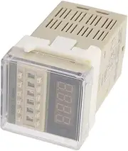 S2Z Durable LCD Display Delay Relay 8 Pins 0.1S-99H for Outdoor Billboards Factory Workshops (24VAC/DC)