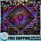 Sun Moon Card Hanging Tapestry Wall Blanket Bedroom Mattress (145x130cm)