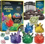 Mega Crystal Growing Lab Grow 6 Vibrant Crystals Crystals Grow Fast | FREE SHIP
