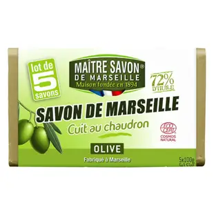 MAITRE SAVON 玫翠思 法國 橄欖馬賽皂 肥皂 香皂 100g/5入 阿志小舖