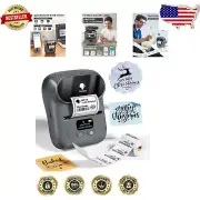 Compact Bluetooth Label Printer M110 - Fast, Quality Printing for DIY Projects