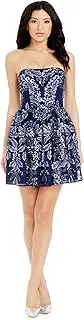 [Dress the Population] Women's Sasha Fit and Flare Mini Dress