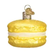 Merck Old World Christmas - Yellow Macaron Ornament - 32242