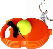 Trainer Cemented Baseboard with Rope,Training Ball Rebounder Equipment | Tennis Practice Training Tool for Adults, Family, Friend