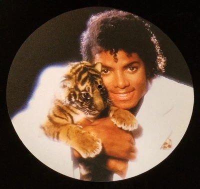 MICHAEL JACKSON Tiger Cub NEW SINGLE SLIPMAT Thriller Off The Wall