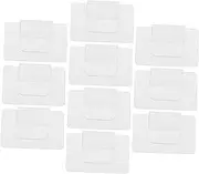 PAMINGONO Invisible Car Mat Fixing Sticker 10 Pcs Anti-slip Retainer Clips for Car Trunk Mats