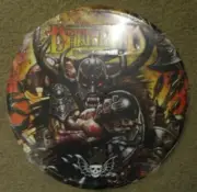 THREE FLOYDS BREWING Dark Lord Zombie Dus METAL TACKER SIGN craft beer brewery E