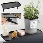 Adjustable TV Screen Shelf Black Desktop Display Stand Computer Monitor