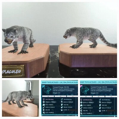 ARK ASCENDED PVE OFFICIAL PAIR BABY THYLA ALBINO ID36 TOP STATUS PC/XBOX/PS5