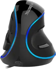 Wired Ergonomic Vertical USB Mouse Adjustable DPI Optical Comfort Grip for PC
