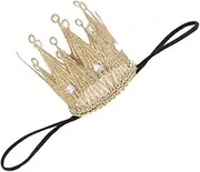 Crown Tiara Headband Elastic Baby Birthday Party Hat Headdress for Boys and Girls