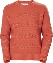 [Helly Hansen] Women's W Pier Pointelle Sweater, Azurite, L