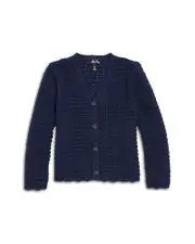 Aqua Girl's Crotchet Cardigan - Little Kid, Big Kid - Exclusive
