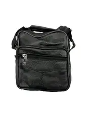 Small Genuine Leather Messenger Bag Shoulder Travel Satchel Crossbody Sling