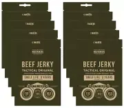 10 x Beef Jerky Tactical Original Made To Survive Army Snacks Ready To Eat