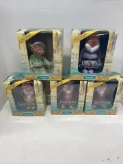 Mattel Snow White & The Seven Dwarves Disney Dolls Collection 1992 Set Lot 5