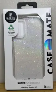 Case-Mate Sheer Stardust Case for Samsung Galaxy A13 - Clear