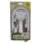 Waterpik EcoFlow Hand Shower Head Wand w/ 5 Foot Hose & 6 Spray Settings SEALED