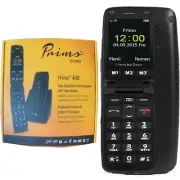 BNIB Doro Primo 406 Single SIM Black Factory Unlocked 2G OEM