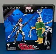 Marvel Legends Spider-Man Silk & Doc Ock 2-Pack Amazon Exclusive IN HAND