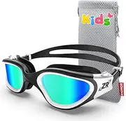 ZIONOR Kids Swim Goggles, G1MINI Polarized Swimming Goggles Comfort for Age 6-14