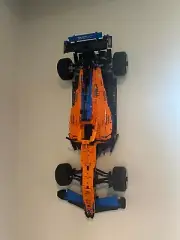 Lego McLaren Formula 1 Race Car Wall Mount