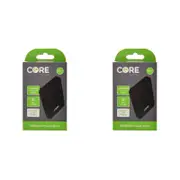 2PK Core Essentials USB-A 5000mAh Power Bank 10W - Black