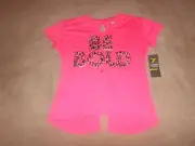 NEW, GIRLS OLD NAVY GO-DRY GRAPIC TEE, BE BOLD, SIZE M 8
