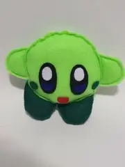 Green Kirby Inspired Plush Chibi Kawaii Cute Fanart