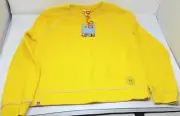 LIMITED EDITION Lego Women's Lightweight YELLOW MINI FIGURE Sweatshirt - SMALL