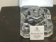 Partylite Crystal Castle 5-Tier Lead Crystal Tealight Candle Holder P7170