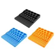 Plastic Drill Bit Endmill Storage Box for 4-32mm Milling Cutter Tool 131 Slot