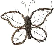 RORPOIR Natural Rattan Garland Wreath Decoration Elegant Indoor Outdoor Home Decor for Wall Door Fireplace Versatile Autumn Christmas Accent