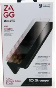ZAGG InvisibleShield XTR3 Screen Protector For Samsung Galaxy Z Fold6 New