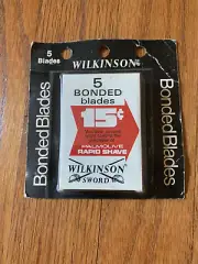 Old Wilkinson Bonded Blades. 5 Count