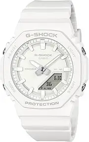 [G-Shock] Unisex Adult's GMAP2100-7A Analogue-Digital Watch, White, 46 x 40.2 x 11.2 mm