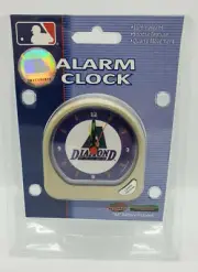 Vintage Purple & Teal Arizona Diamondbacks Mini Dbacks Alarm Clock NEW & SEALED
