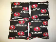 4 Cornhole Bag Set Corn Hole San Francisco 49ers Blk