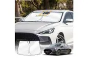 Windscreen Sun Shade for MG MG5 2023-2025 Blocks UV Rays Foldable Custom Wind Screen Sun Visor Protector