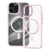 ZUSLAB iPhone 13 Pro Max MagSafe Case Slim Hybrid Pro Protective Heavy Duty Shockproof Cover for Apple - Pink