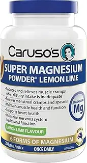 Caruso's Super Magnesium Powder 250g - Lemon Lime
