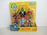 IMAGINEXT DC SUPER FRIENDS BATMAN HEROES & VILLAINS PACK NEW NIB